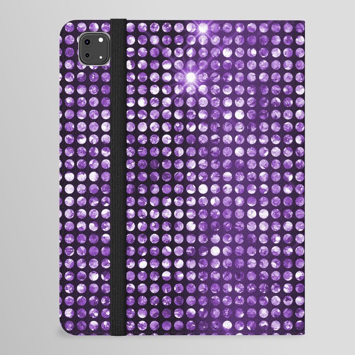 Purple Sparkles iPad Folio Case