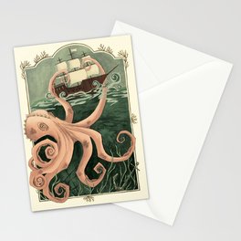 The Kraken Stationery Cards