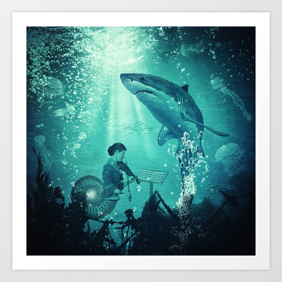 Music Lessons Art Print