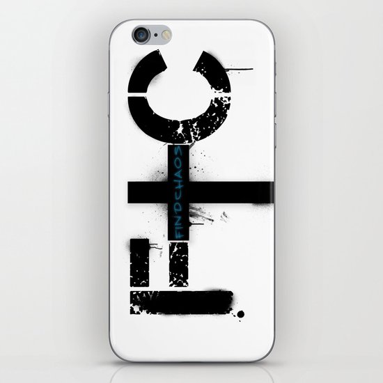 FindChaos - Logo iPhone & iPod Skin