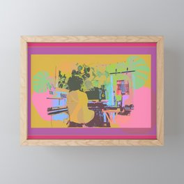 In the Studio Framed Mini Art Print