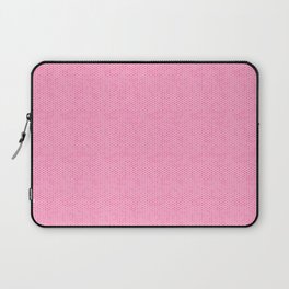 Small Bright Pink Honeycomb Bee Hive Geometric Hexagonal Design Laptop Sleeve