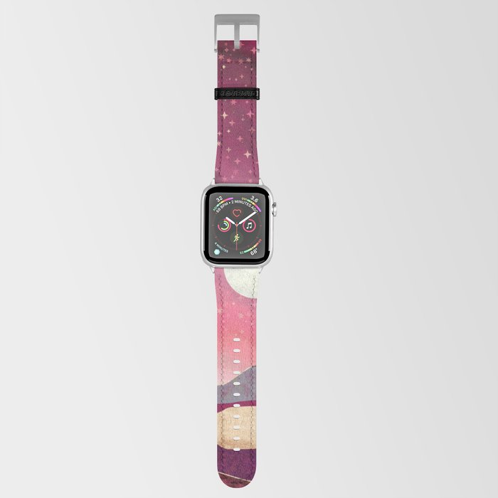 Scarlet Night Apple Watch Band