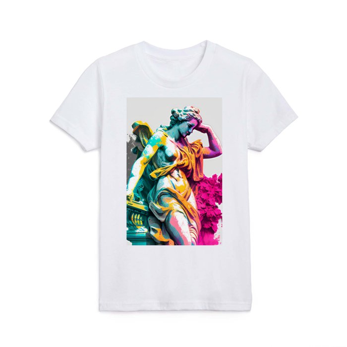 Renaissance Woman Statue Design  Kids T Shirt