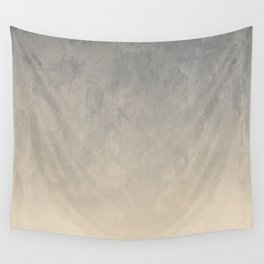 Gradient textured background blue gray beige tones Wall Tapestry