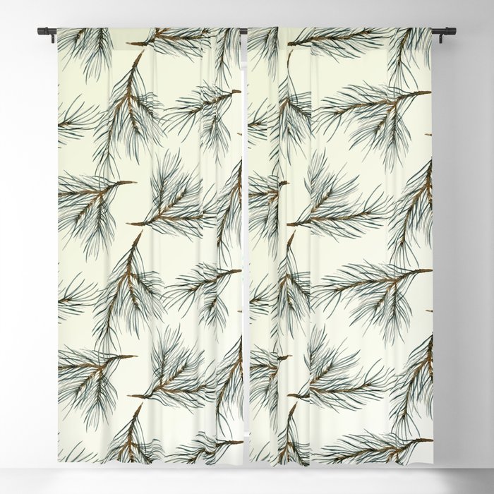 Daddy Green Leaf Leaves Blackout Curtain