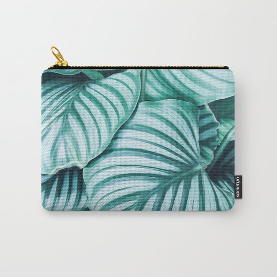 Long embrace - teal green Carry-All Pouch