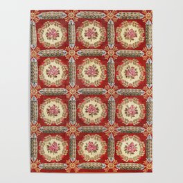Aubusson 19th Century French Rug Print Poster