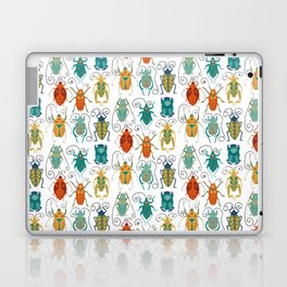 Beetles Folk Art Laptop Skin