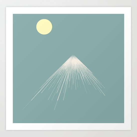 Mountain Peak Art Print