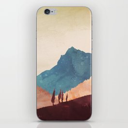 Abstract Mountainscape  iPhone Skin