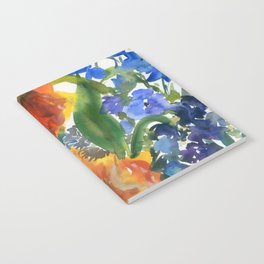 colorful bouquet: tulips Notebook
