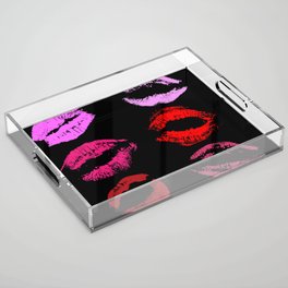 lips Acrylic Tray