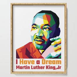 Martin Luther King Serving Tray