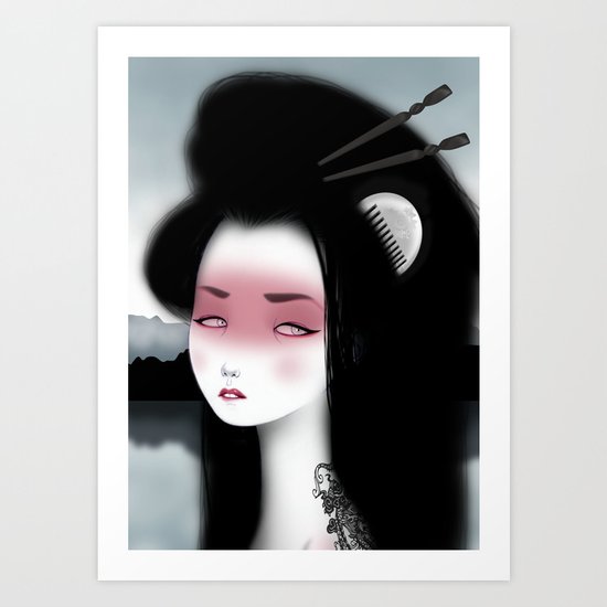 Little dragon Art Print