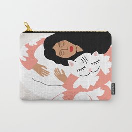 A Perfect Catnap Art Print Carry-All Pouch
