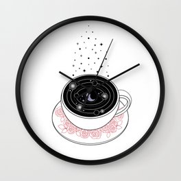 Reading the Coffee Grounds Wall Clock
