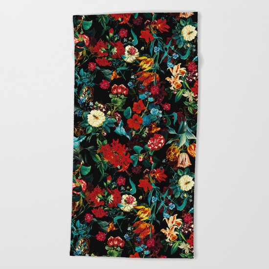 Exotic Garden II Beach Towel