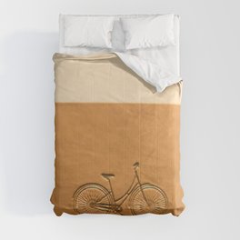 i like to ride my bicycle  Comforter