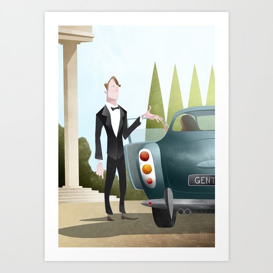 The Gentleman Art Print