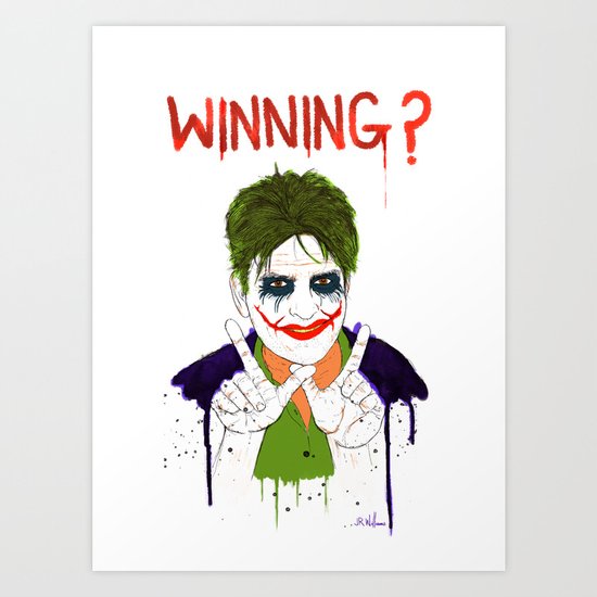 The new joker? Art Print