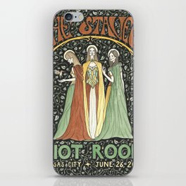The Staves Poster iPhone Skin