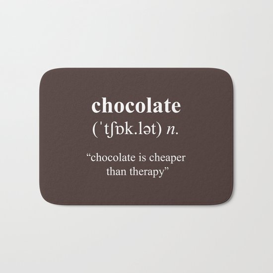 Chocolate Bath Mat