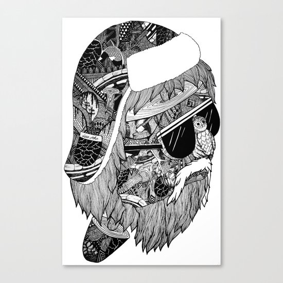 lumberjack Canvas Print
