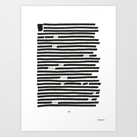 $20 Art Print