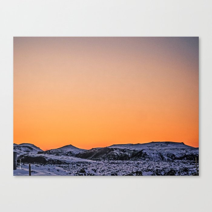 Everything in peace Canvas Print