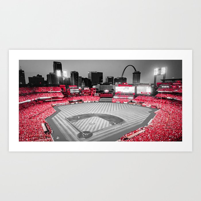 StLouis Cardinals Stadium Art Prints Busch Stadium Wall Art