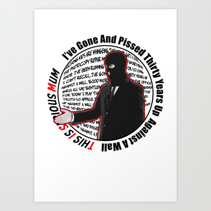 The Mens Room Art Print