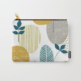 Pastel leaves Carry-All Pouch