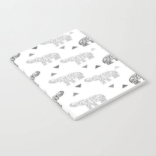 Elephant Pattern Notebook