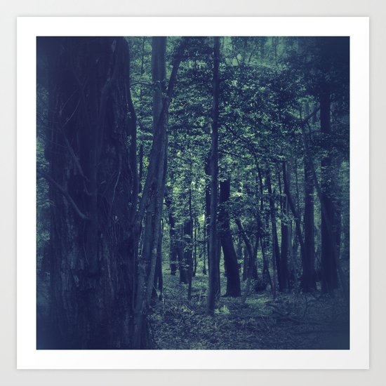 Don't look behind you Art Print