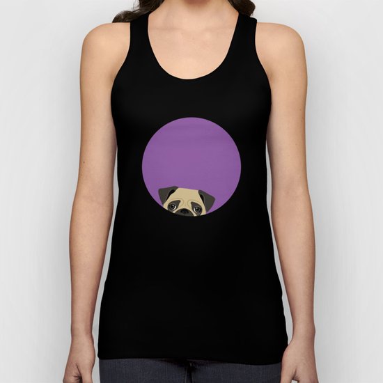 Pug Unisex Tank Top