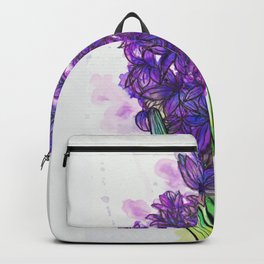 Purple Hyacinth Backpack
