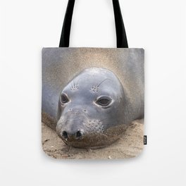 Northern Elephant Seal Tote Bag