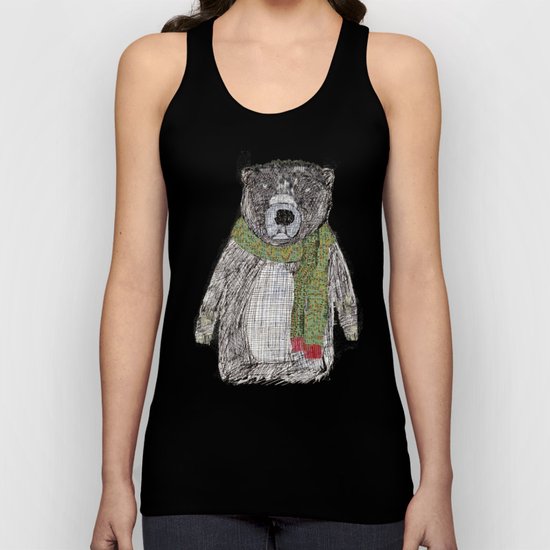 bear Unisex Tank Top