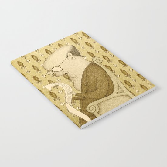 "Aqrali, qaltli" (Read to me, she said) Retro Version Notebook