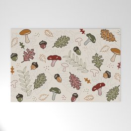 Autumn pattern Welcome Mat