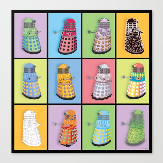 Dalek Dreams Canvas Print