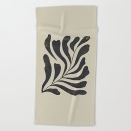 Abstract Plant No. 2 Beach Towel