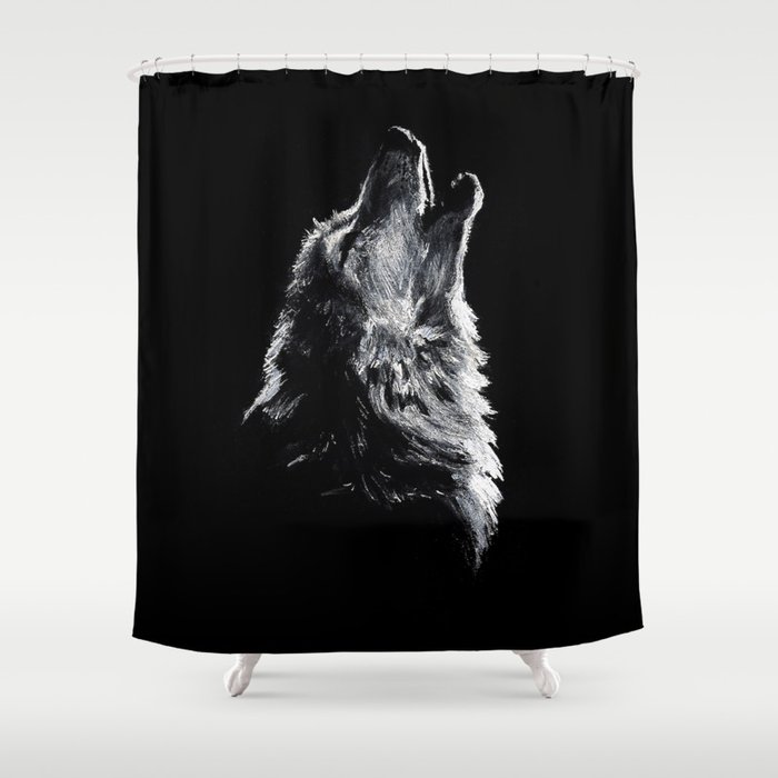 Wolf Shower Curtain