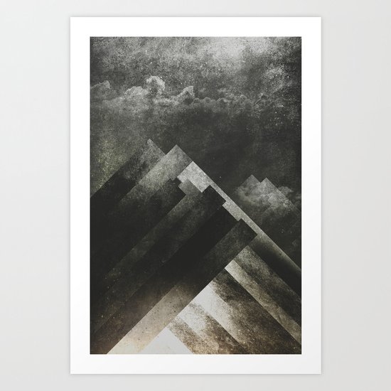 Mount everest and me Art Print