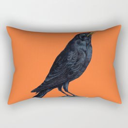 Vintage Raven Rectangular Pillow