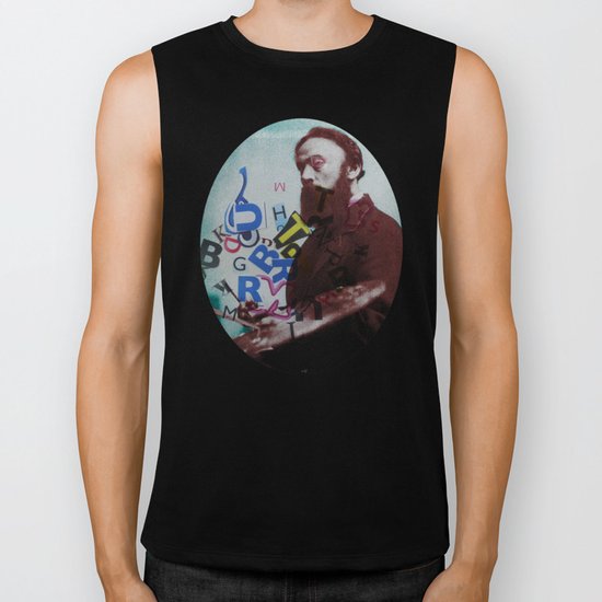 The Painter who´s looking for the right words to discribe his work - 1 Biker Tank