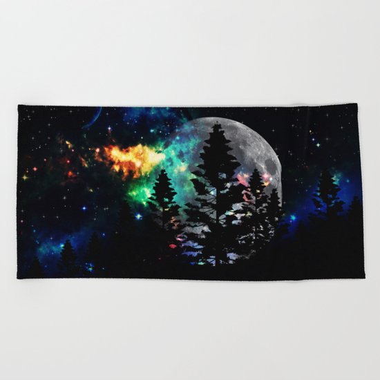 Gorgeous Night Beach Towel