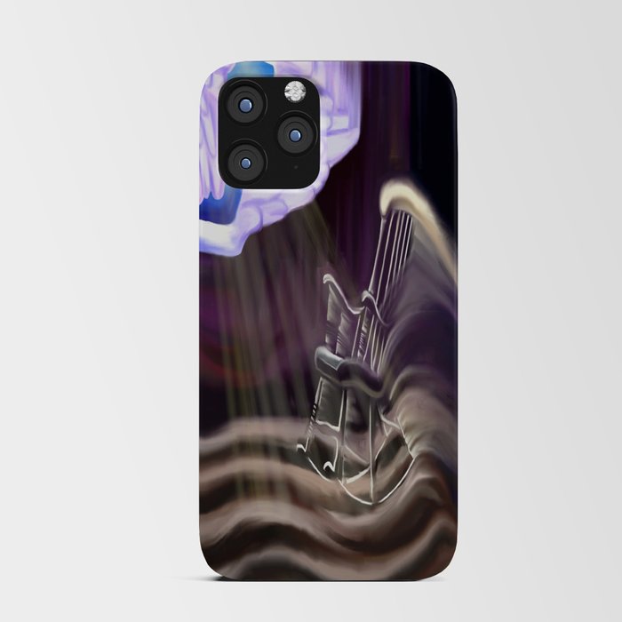 The Empty Grief Guardian Angel Rocking Chair iPhone Card Case