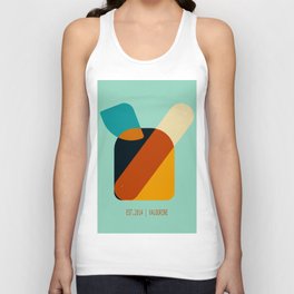 Abstract Shapes 211225 3 Unisex Tank Top